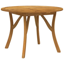 Tuintafel Ø 110 Cm Massief Acaciahout 110 x 110 x 75 cm