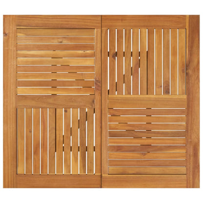 Tuintafel Massief Acaciahout 85 x 85 x 75 cm Vierkant