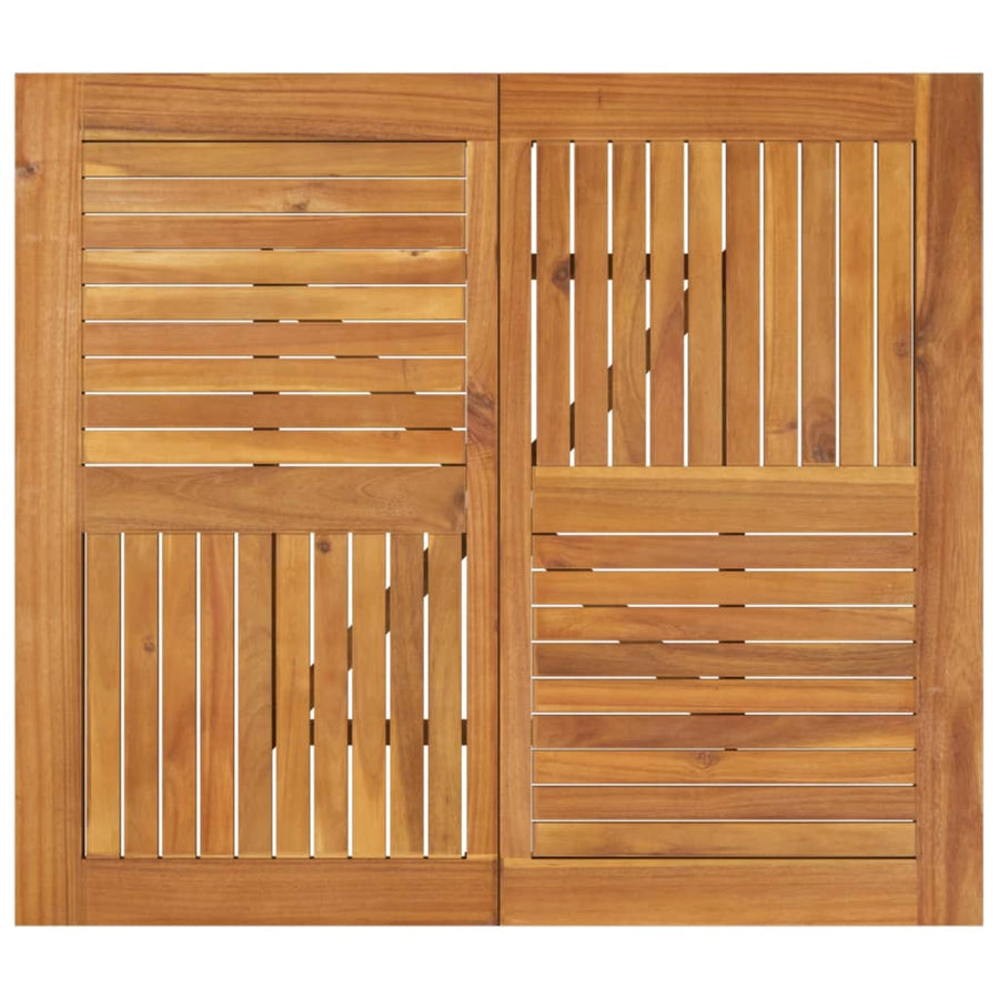 Tuintafel Massief Acaciahout 85 x 85 x 75 cm Vierkant