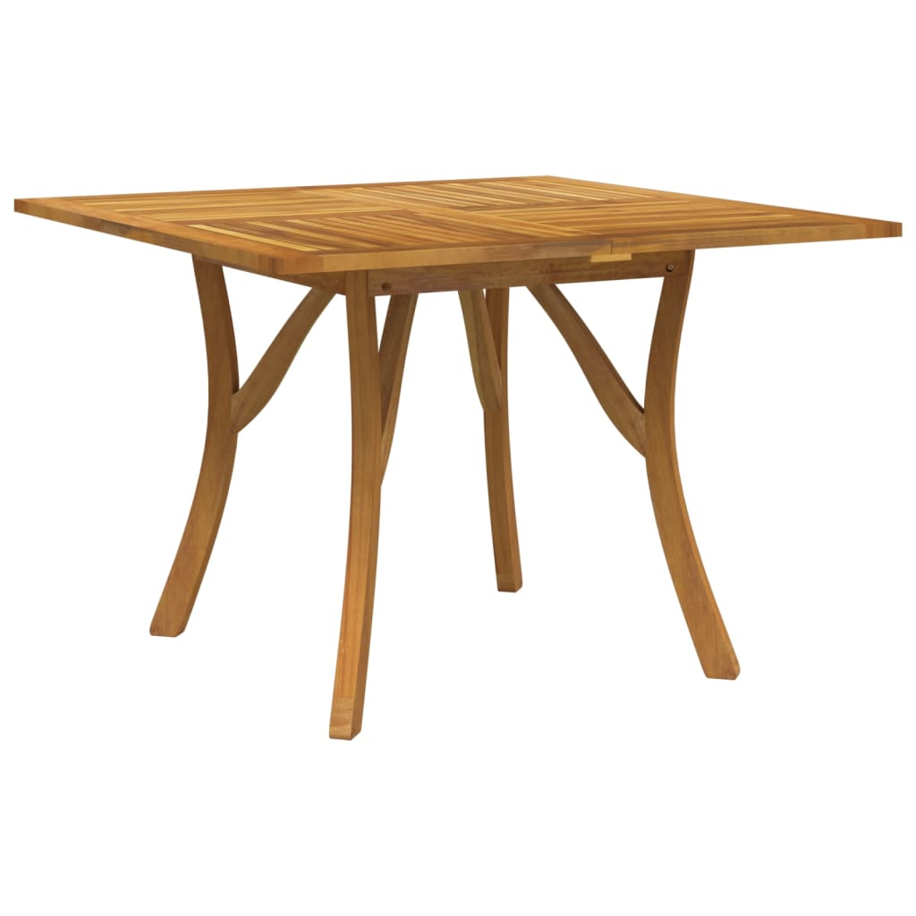 Tuintafel Massief Acaciahout 110 x 110 x 75 cm Vierkant