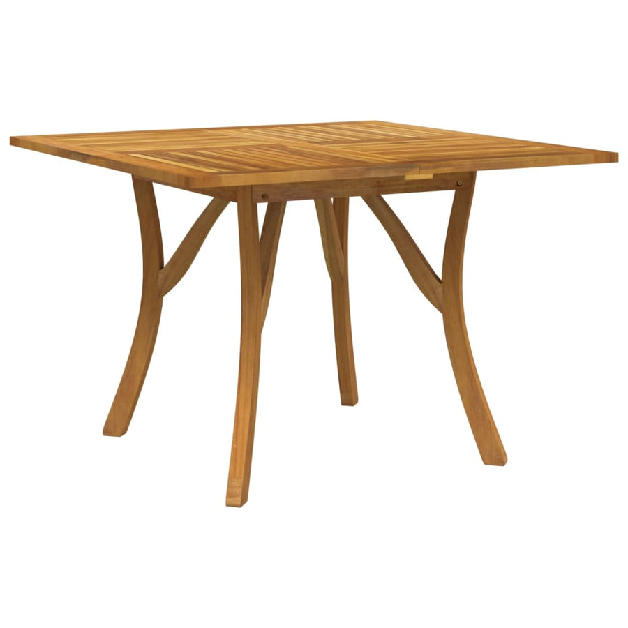 Tuintafel Massief Acaciahout 110 x 110 x 75 cm Vierkant