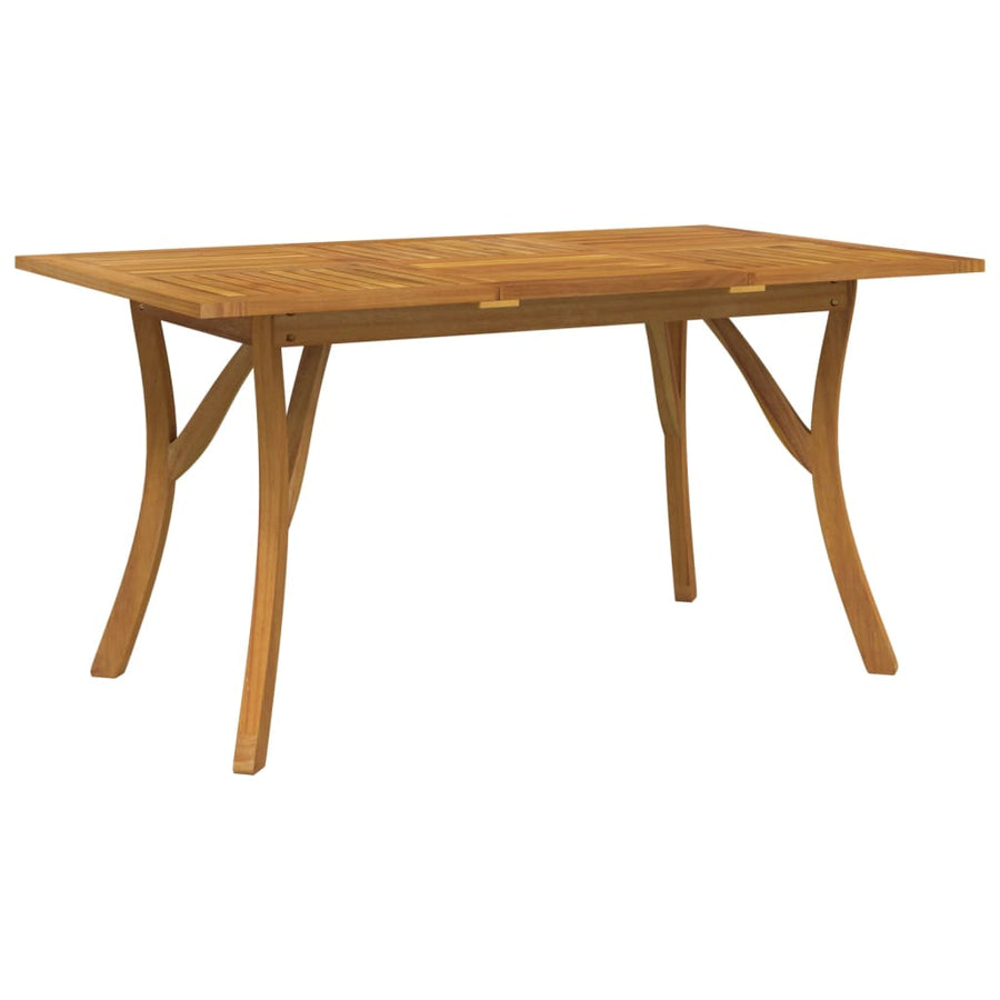 Tuintafel Massief Acaciahout 150 x 90 x 75 cm