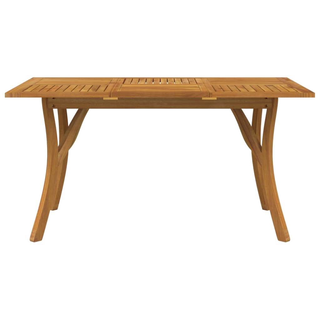 Tuintafel Massief Acaciahout 150 x 90 x 75 cm