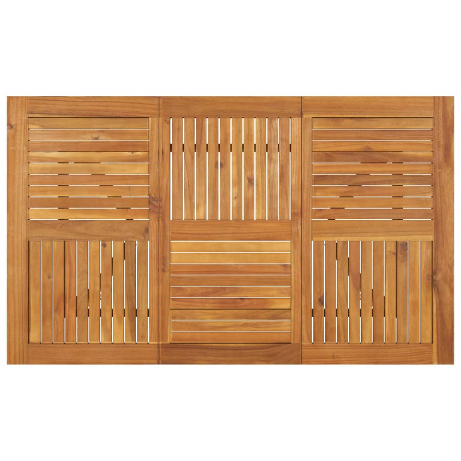 Tuintafel Massief Acaciahout 150 x 90 x 75 cm