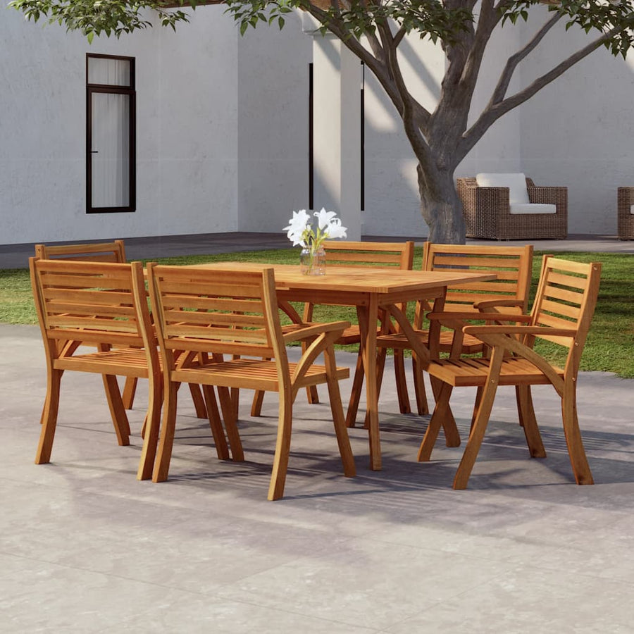 Tuintafel Massief Acaciahout 150 x 90 x 75 cm