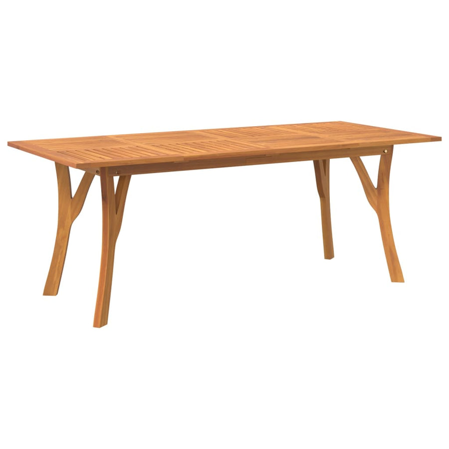 Tuintafel Massief Acaciahout 200 x 90 x 75 cm