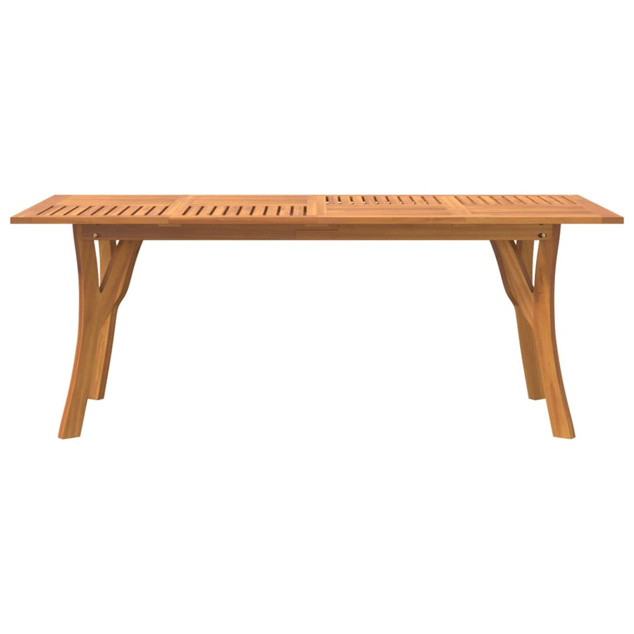 Tuintafel Massief Acaciahout 200 x 90 x 75 cm