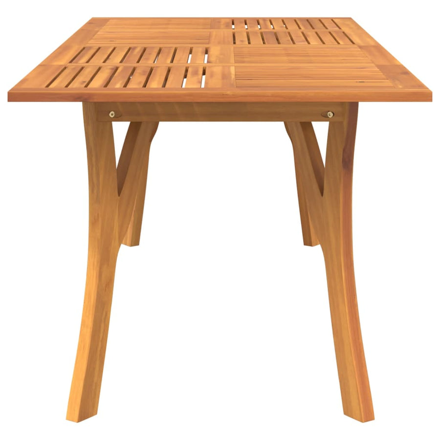 Tuintafel Massief Acaciahout 200 x 90 x 75 cm
