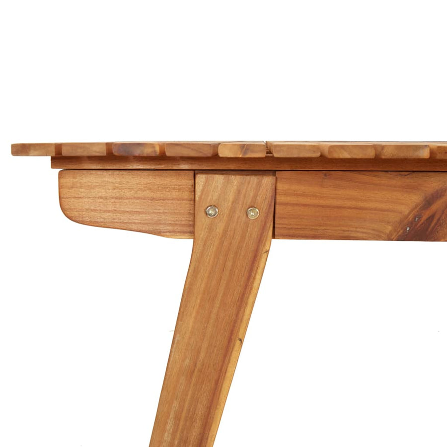 Tuintafel Massief Acaciahout 150 x 90 x 75 cm