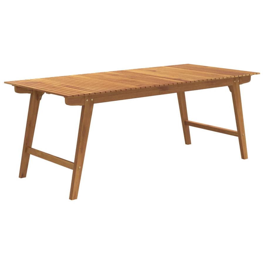 Tuintafel Massief Acaciahout 200 x 90 x 75 cm