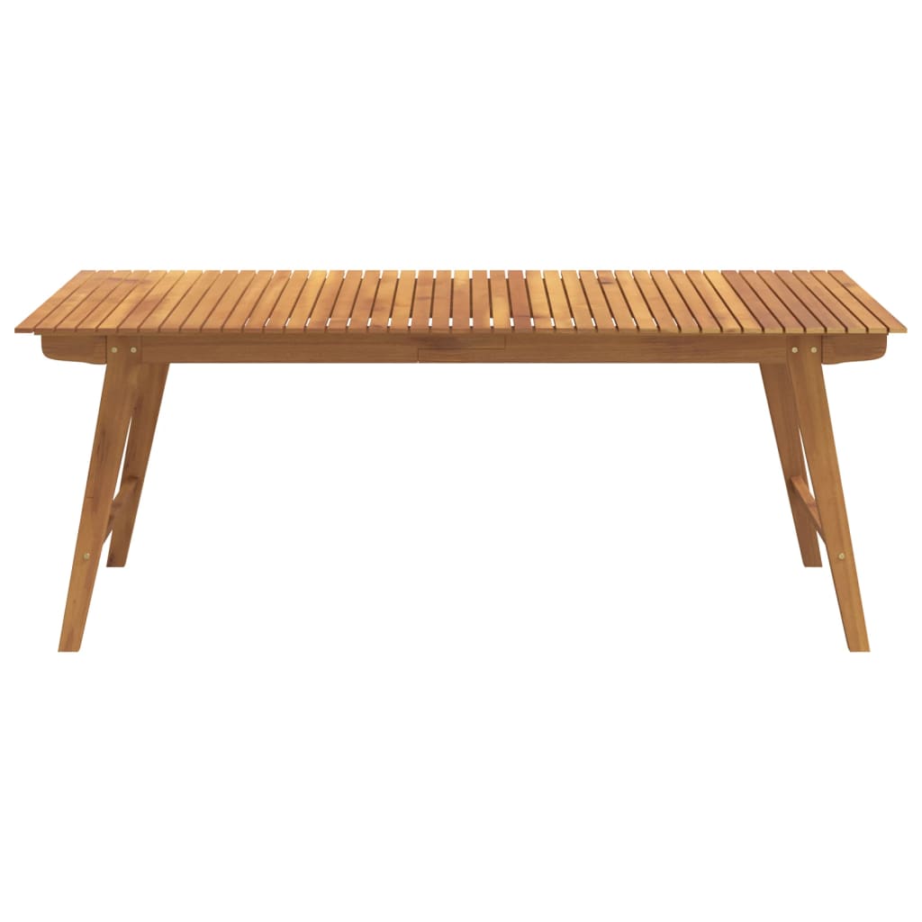 Tuintafel Massief Acaciahout 200 x 90 x 75 cm