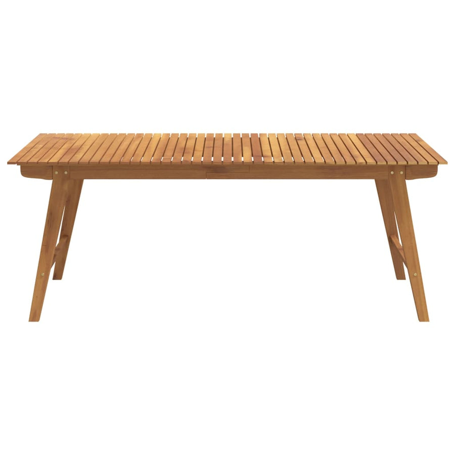 Tuintafel Massief Acaciahout 200 x 90 x 75 cm