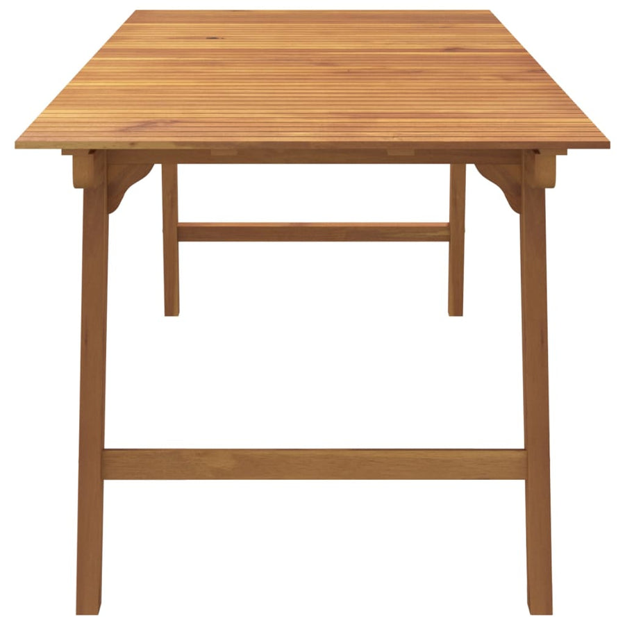 Tuintafel Massief Acaciahout 200 x 90 x 75 cm