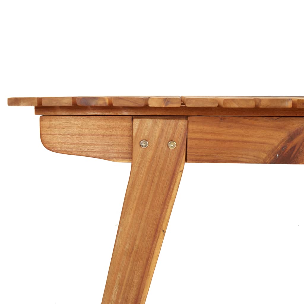 Tuintafel Massief Acaciahout 200 x 90 x 75 cm