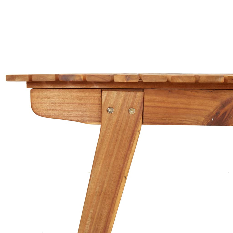 Tuintafel Massief Acaciahout 200 x 90 x 75 cm