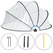 Zwembadoverkapping Rond Pvc 315 x 158 cm