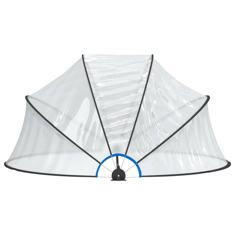 Zwembadoverkapping Rond Pvc 315 x 158 cm
