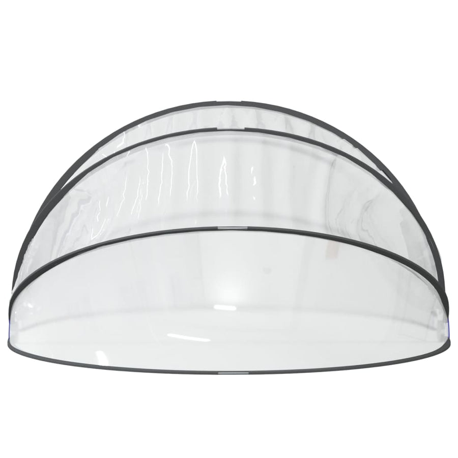 Zwembadoverkapping Rond Pvc 376 x 188 cm