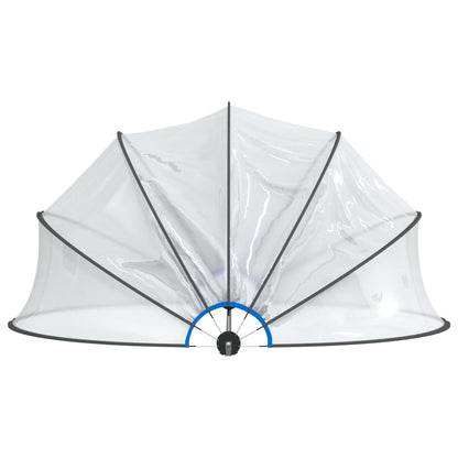 Zwembadoverkapping Rond Pvc 406 x 203 cm