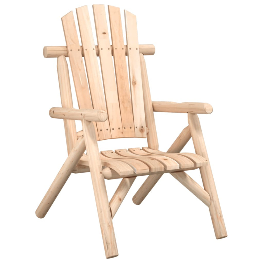Tuinstoel 68x86x103 cm massief vurenhout
