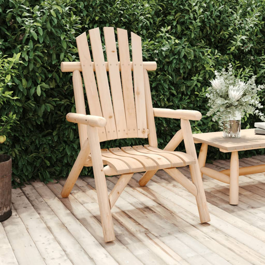 Tuinstoel 68x86x103 cm massief vurenhout