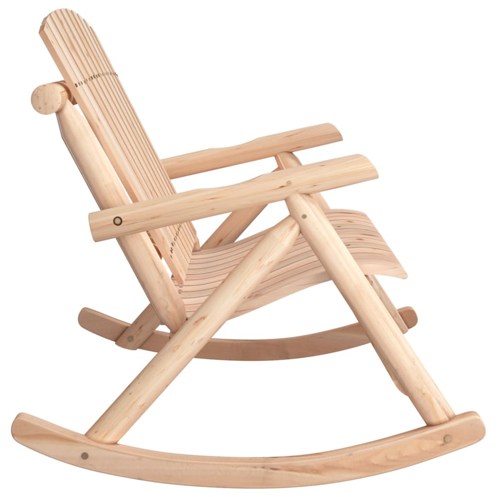 Schommelbank 2-Zits 23X96X02 Cm Massief Vurenhout Naturel Tweezitsbank