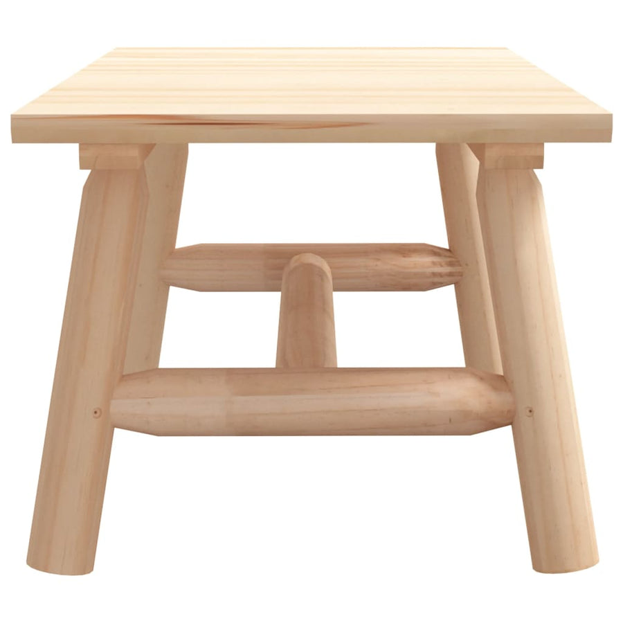 Salon 90X50X4 Cm Massief Vurenhout Naturel Tafel