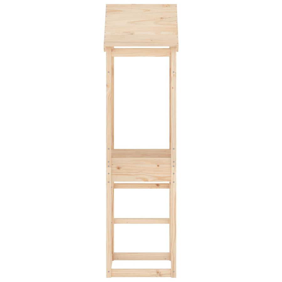 Speeltoren 52,5X46,5X206,5 Cm Massief grenenhout