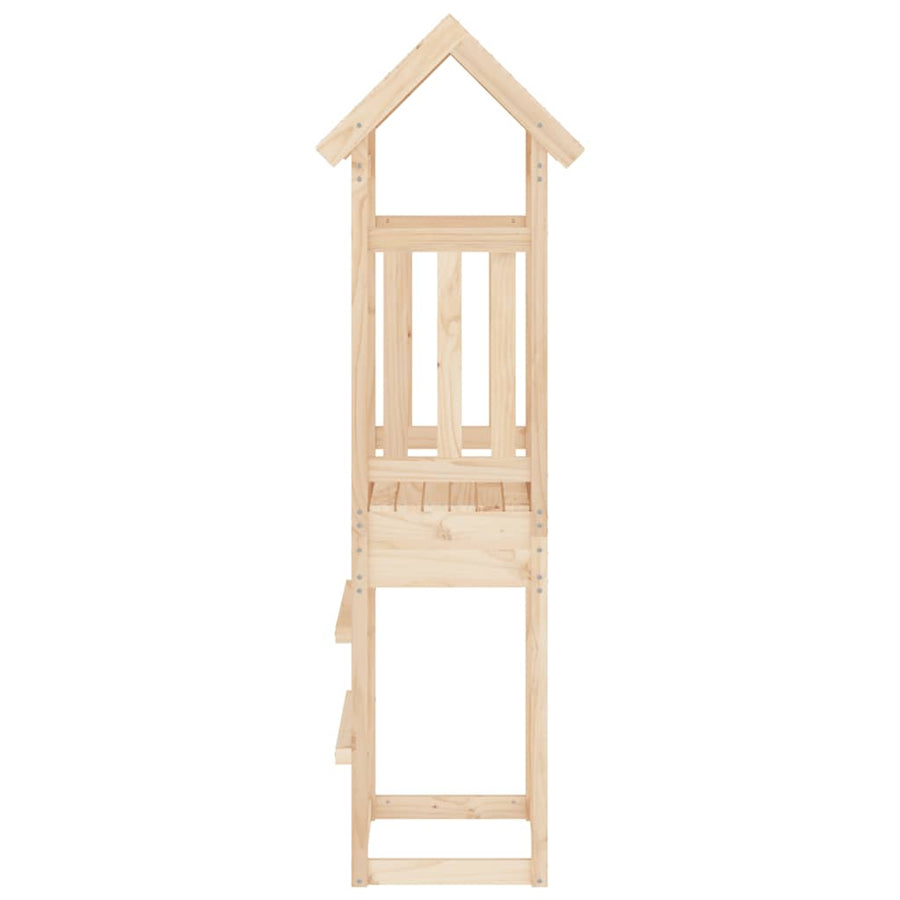 Speeltoren 52,5X46,5X206,5 Cm Massief grenenhout