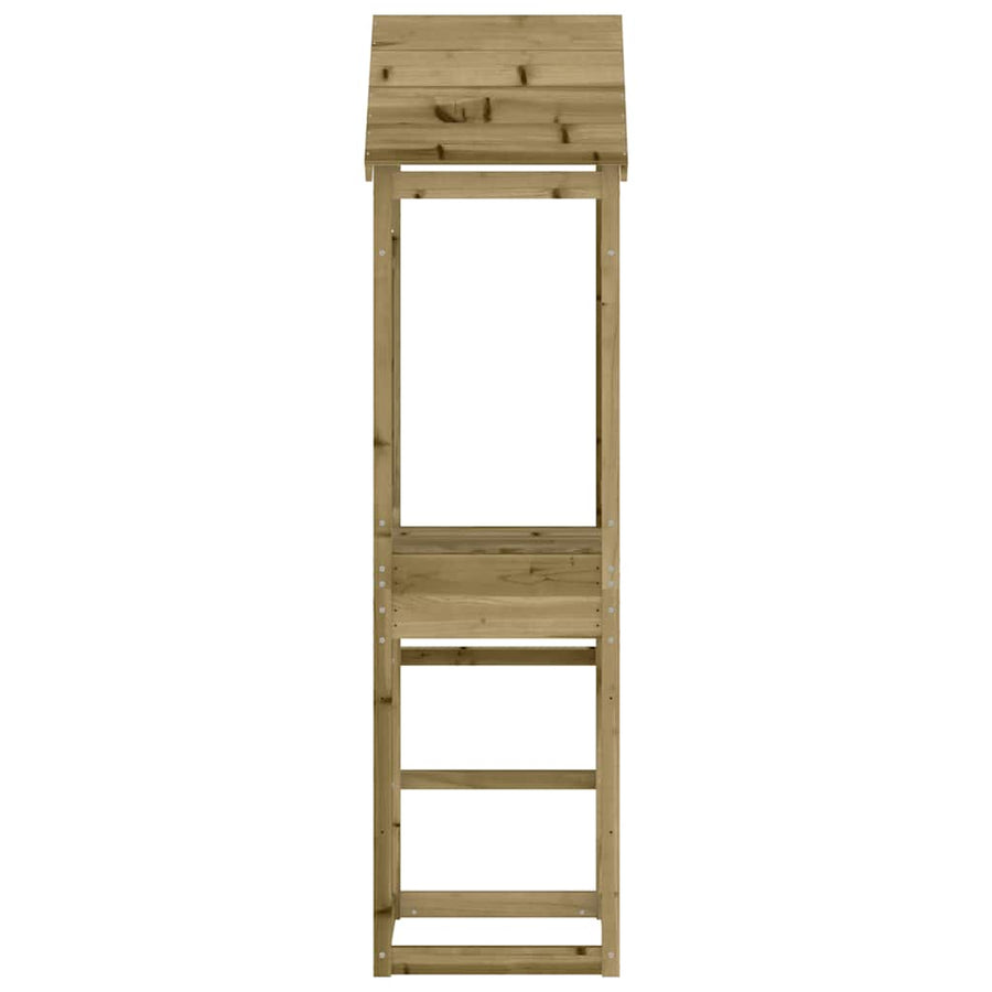 Speeltoren 52,5X46,5X206,5 Cm Geïmpregneerd Grenenhout Massief geïmpregneerd grenenhout