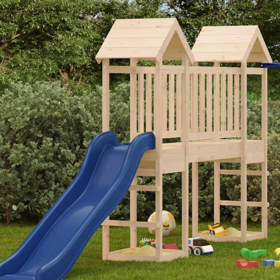 Speeltoren 53X46,5X194 Cm Massief grenenhout