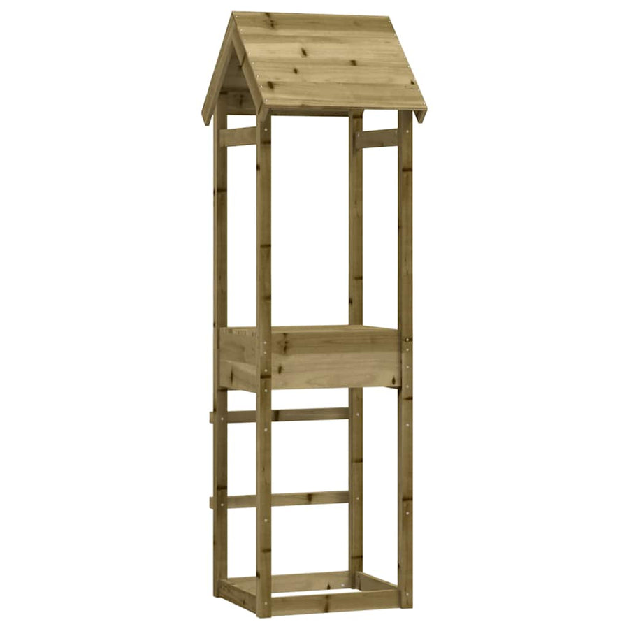 Speeltoren 53X46,5X194 Cm Geïmpregneerd Grenenhout Massief geïmpregneerd grenenhout