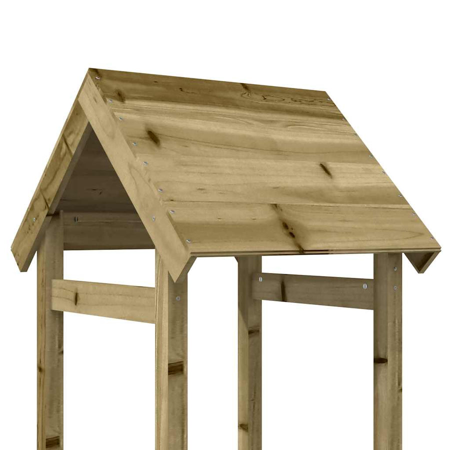 Speeltoren 53X46,5X194 Cm Geïmpregneerd Grenenhout Massief geïmpregneerd grenenhout