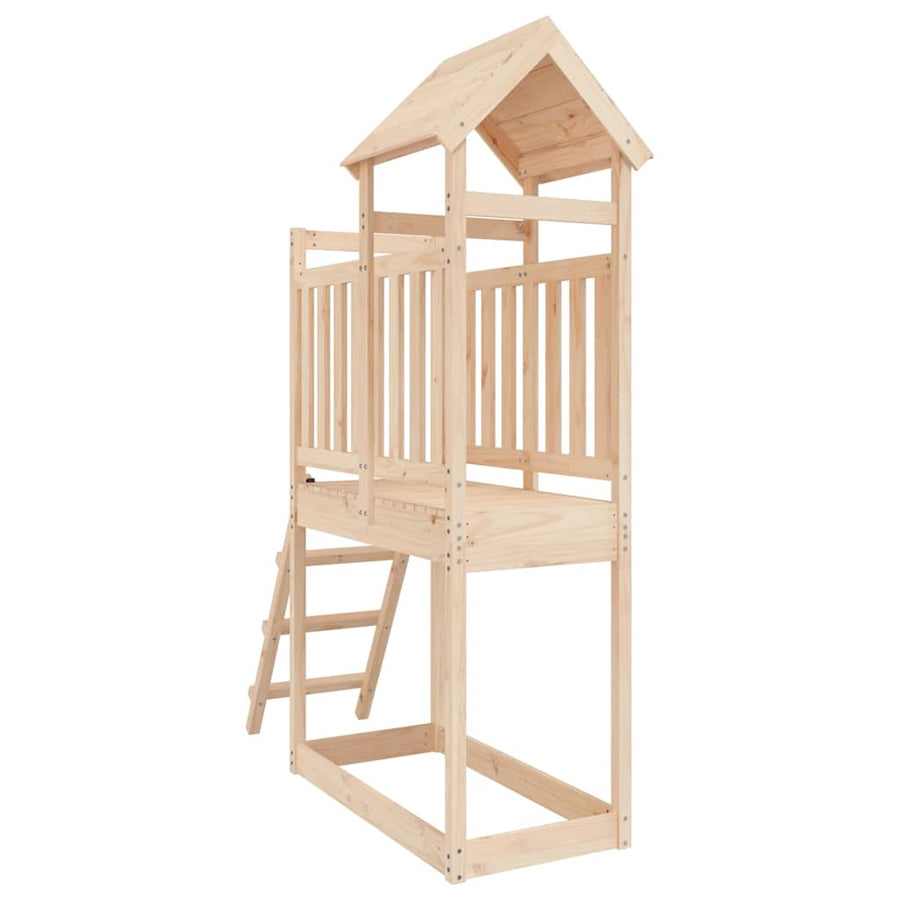 Speelhuis 53X110X214 Cm Massief grenenhout