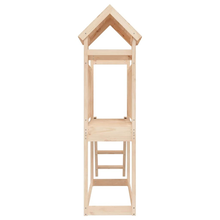 Speelhuis 53X110X214 Cm Massief grenenhout