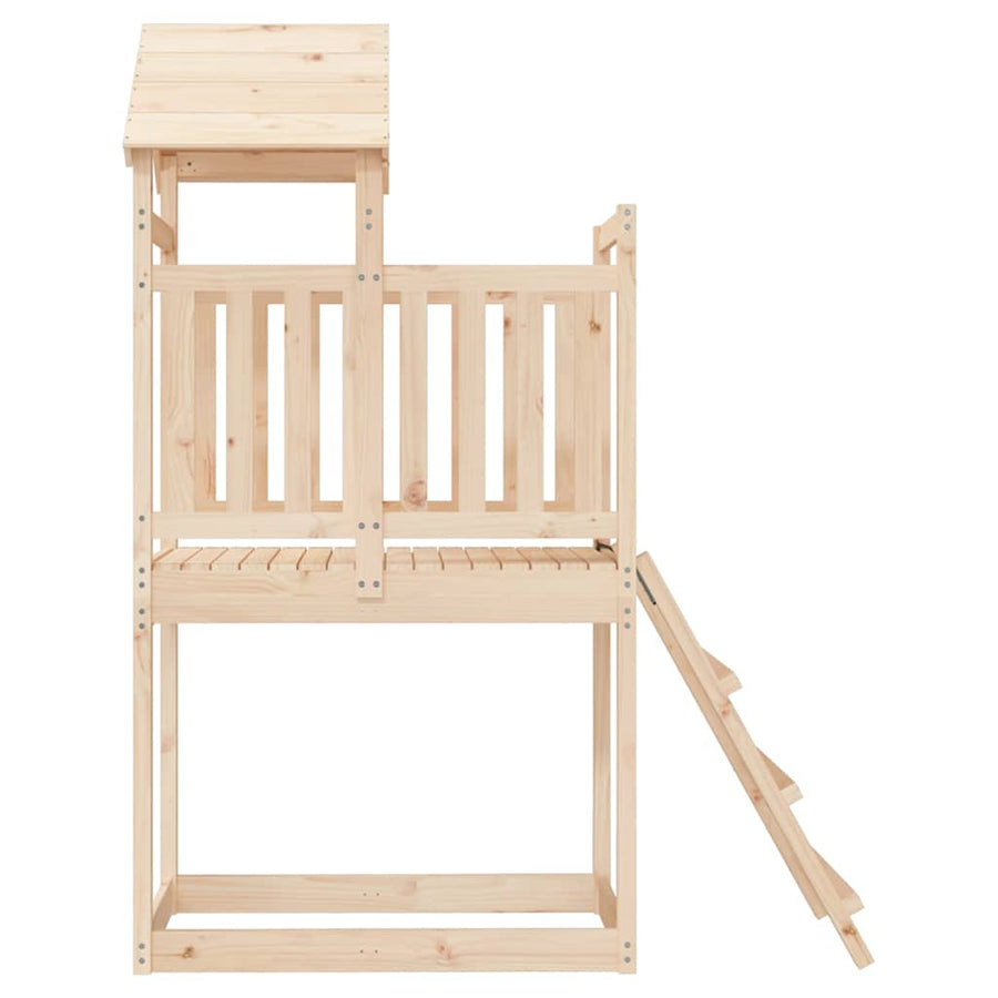 Speelhuis 53X110X214 Cm Massief grenenhout