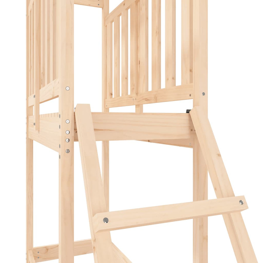 Speelhuis 53X110X214 Cm Massief grenenhout