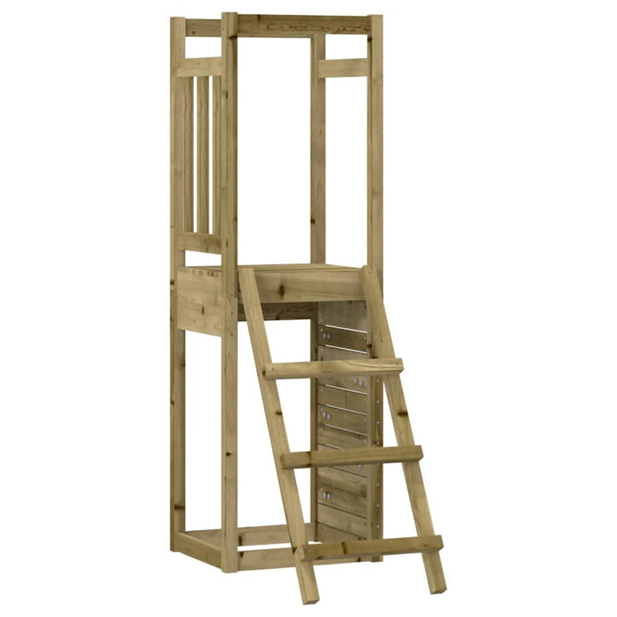Speelhuis 53X46,5X169 Cm Geïmpregneerd Grenenhout Massief geïmpregneerd grenenhout