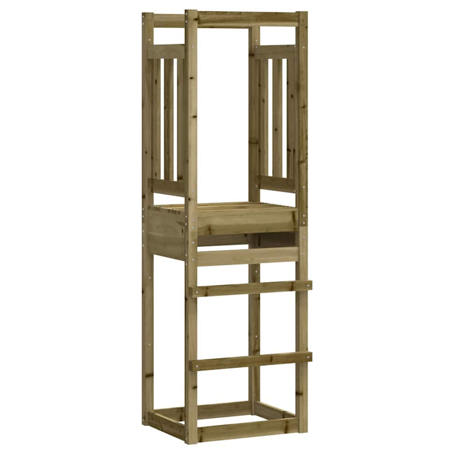 Speeltoren 53X46,5X169 Cm Geïmpregneerd Grenenhout Massief geïmpregneerd grenenhout