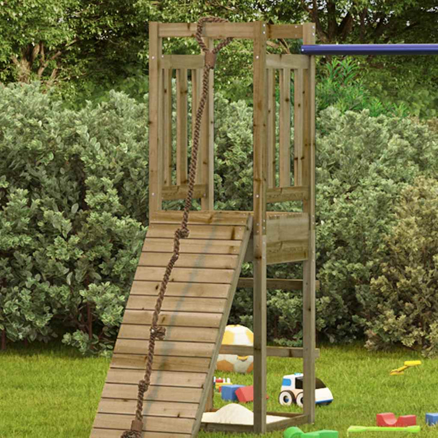 Speeltoren 53X46,5X169 Cm Geïmpregneerd Grenenhout Massief geïmpregneerd grenenhout
