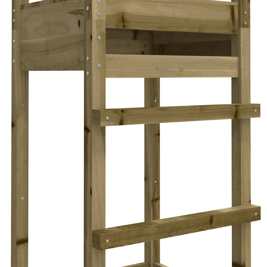 Speeltoren 53X46,5X169 Cm Geïmpregneerd Grenenhout Massief geïmpregneerd grenenhout