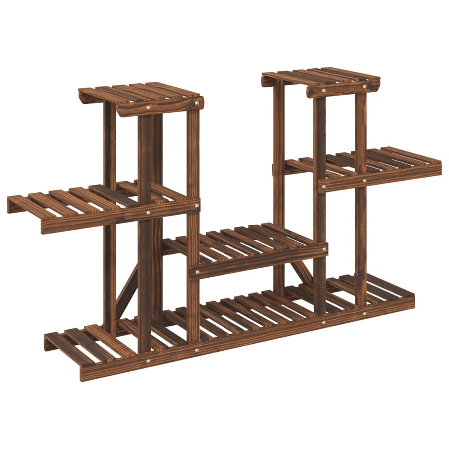 Plantenstandaard Massief Vurenhout Bruin 110 x 25 x 73 cm zonder wielen