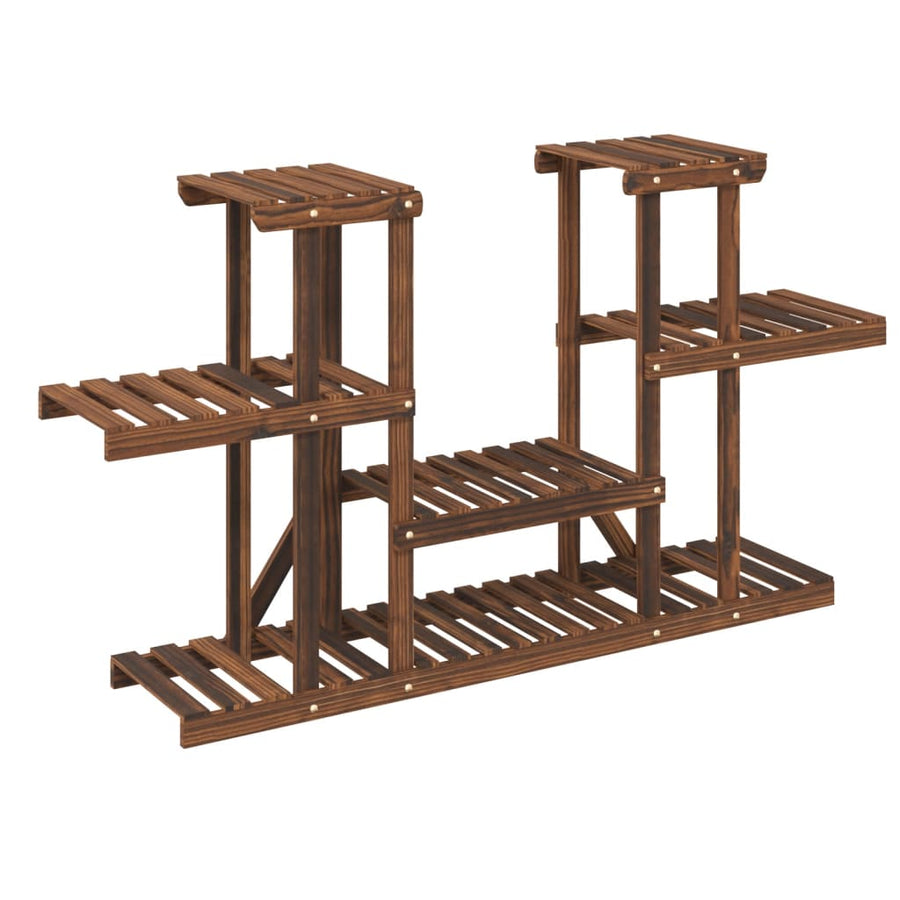 Plantenstandaard Massief Vurenhout Bruin 110 x 25 x 73 cm zonder wielen