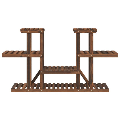 Plantenstandaard Massief Vurenhout Bruin 110 x 25 x 73 cm zonder wielen