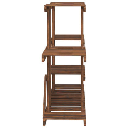 Plantenstandaard Massief Vurenhout Bruin 110 x 25 x 73 cm zonder wielen