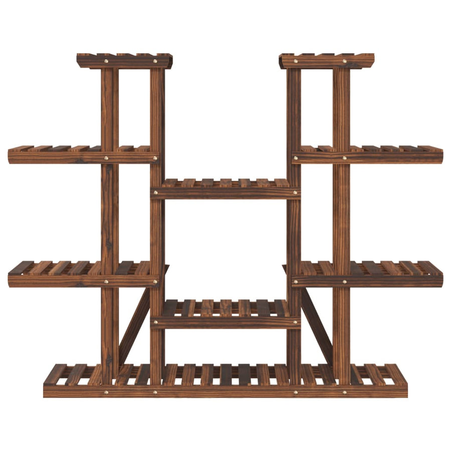 Plantenstandaard 0X25X0,5 Cm Massief Vurenhout Bruin 110 x 25 x 110.5 cm zonder wielen