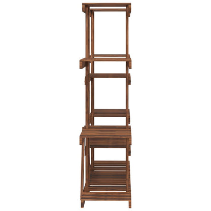 Plantenstandaard 0X25X0,5 Cm Massief Vurenhout Bruin 110 x 25 x 110.5 cm zonder wielen