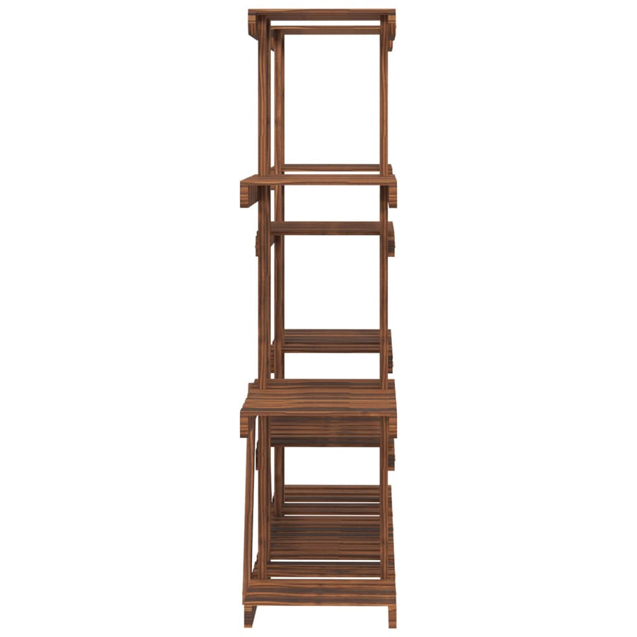 Plantenstandaard 0X25X0,5 Cm Massief Vurenhout Bruin 110 x 25 x 110.5 cm zonder wielen
