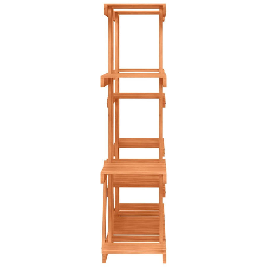 Plantenstandaard 0X25X0,5 Cm Massief Vurenhout Lichtbruin 110 x 25 x 110.5 cm zonder wielen