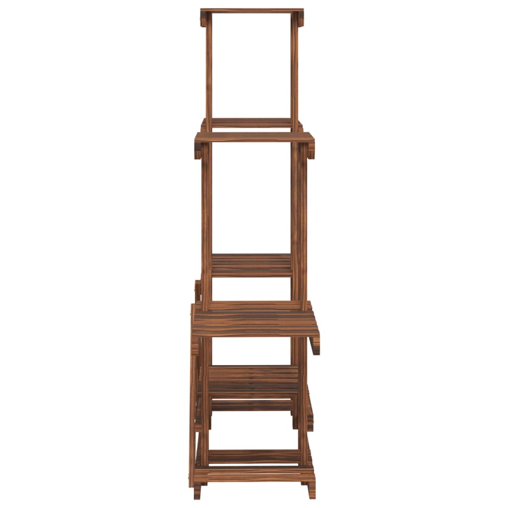 Plantenstandaard Massief Vurenhout Bruin 95 x 25 x 96 cm zonder wielen